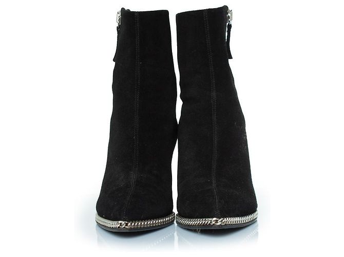 Stivaletti con zeppa Jardin neri Giuseppe Zanotti Nero - vista 3