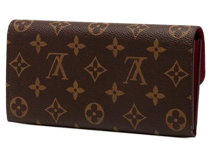 Portafoglio Lungo Emilie Monogram di Louis Vuitton Marrone - vista 2