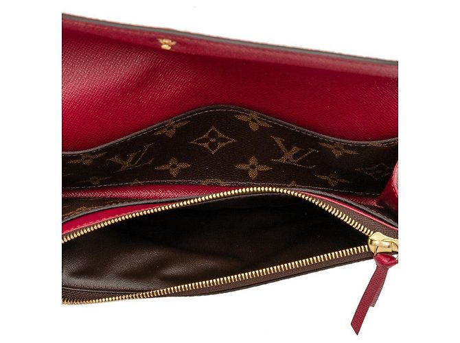 Portafoglio Lungo Emilie Monogram di Louis Vuitton Marrone - vista 4