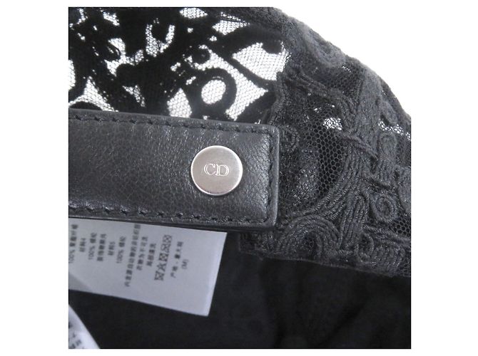 Christian Dior Cappello Trotter Oblique Dior×Cactus Jack Nero - vista 5