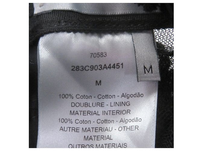 Christian Dior Cappello Trotter Oblique Dior×Cactus Jack Nero - vista 7