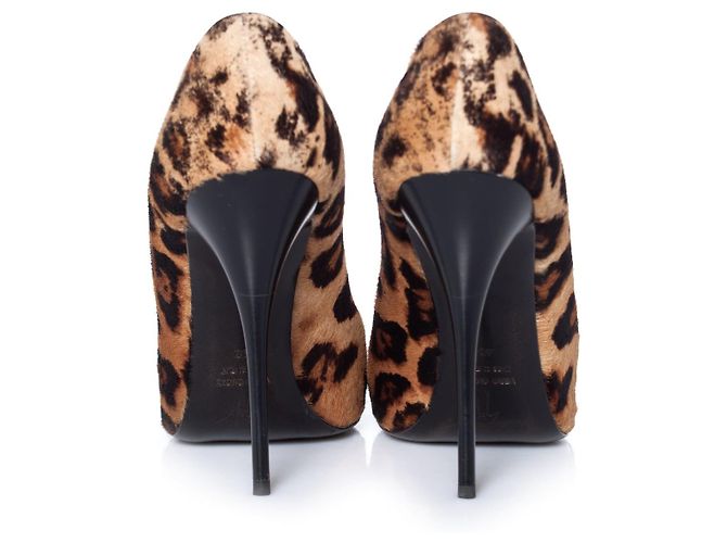Décolleté Leopardo Giuseppe Zanotti Marrone - vista 3