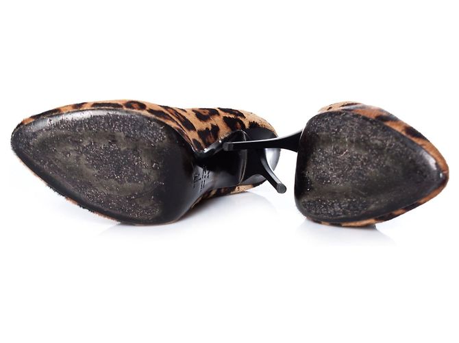 Décolleté Leopardo Giuseppe Zanotti Marrone - vista 7