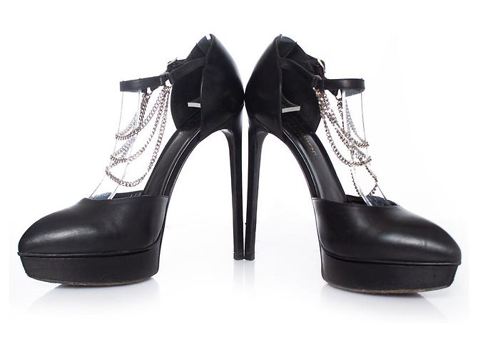Décolleté platform D'orsay Saint Laurent Nero - vista 3