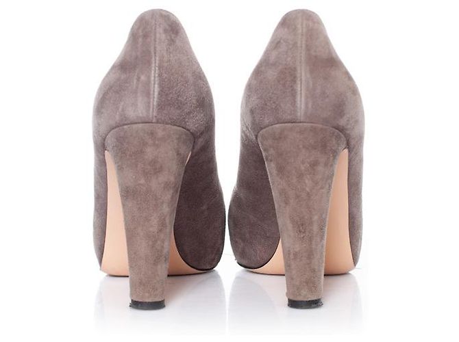 Grau Wildleder-Pumps Gianvito Rossi - Ansicht 5