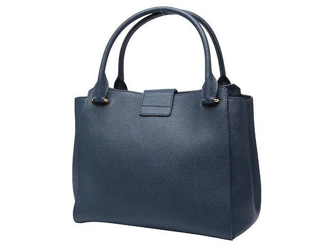 Borsa 2 in 1 Burberry Nova Check Blu - vista 2