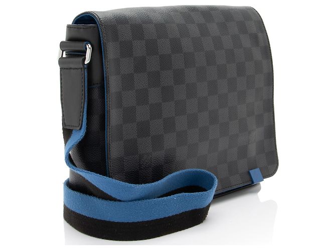 Messenger District PM NM Damier Graphite Louis Vuitton Nero - vista 2