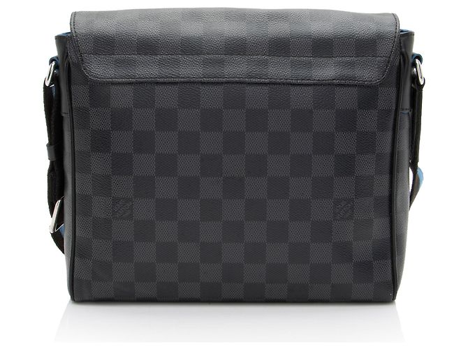 Messenger District PM NM Damier Graphite Louis Vuitton Nero - vista 3
