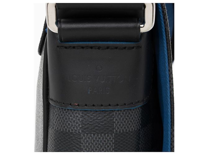 Messenger District PM NM Damier Graphite Louis Vuitton Nero - vista 9