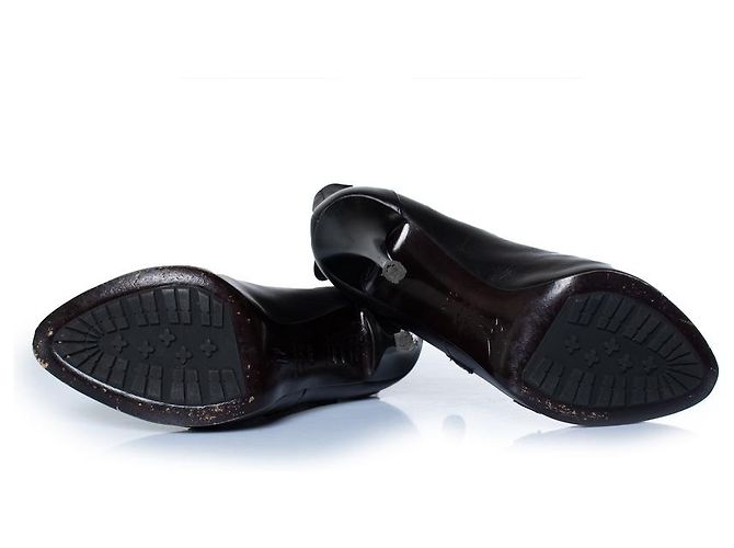 Stivaletti in pelle nera con zip Giuseppe Zanotti Nero - vista 7