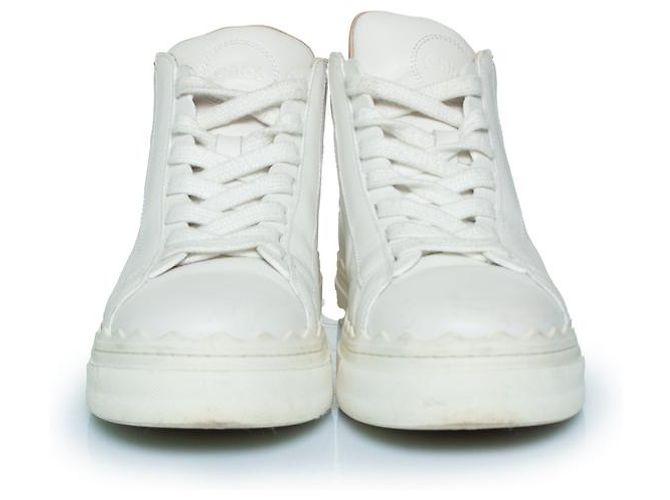 Chloé Chloe Lauren High-Top-Sneaker in Weiß - Ansicht 4
