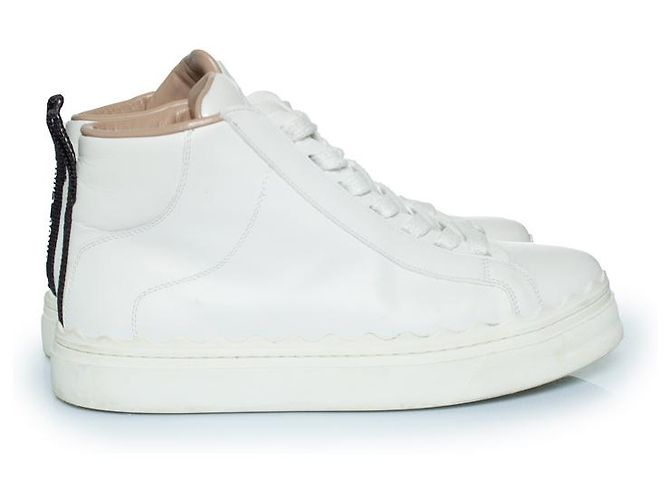 Chloé Chloe Lauren High-Top-Sneaker in Weiß - Ansicht 5