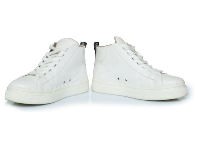 Chloé Chloe Lauren High-Top-Sneaker in Weiß - Ansicht 6