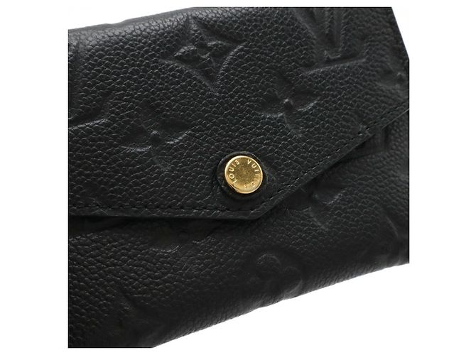 Münzbörse aus Monogram Empreinte Leder von Louis Vuitton Schwarz - Ansicht 4