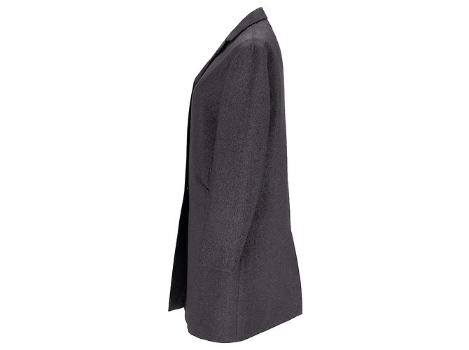 Abrigo Largo Jil Sander en Acetato Gris - vista 2