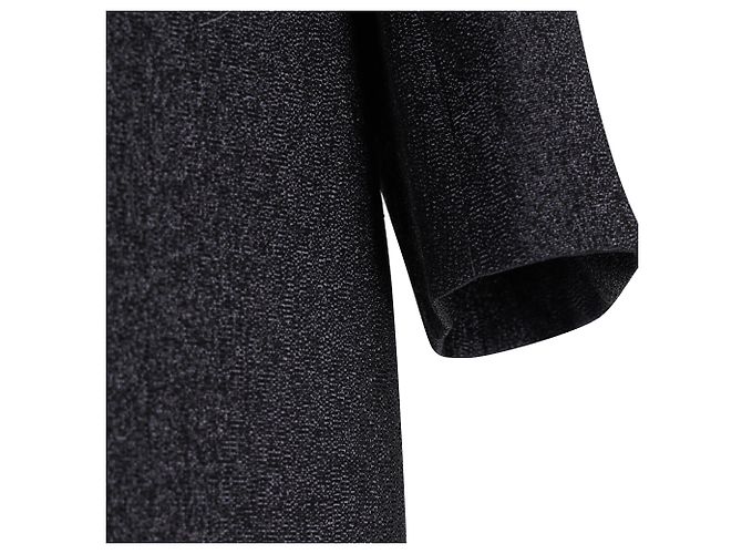 Abrigo Largo Jil Sander en Acetato Gris - vista 7
