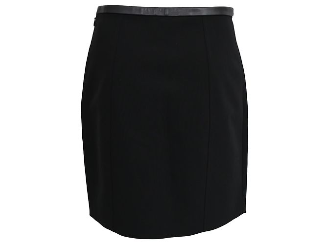 Alexander Wang Minirock aus schwarzem Polyester - Ansicht 3