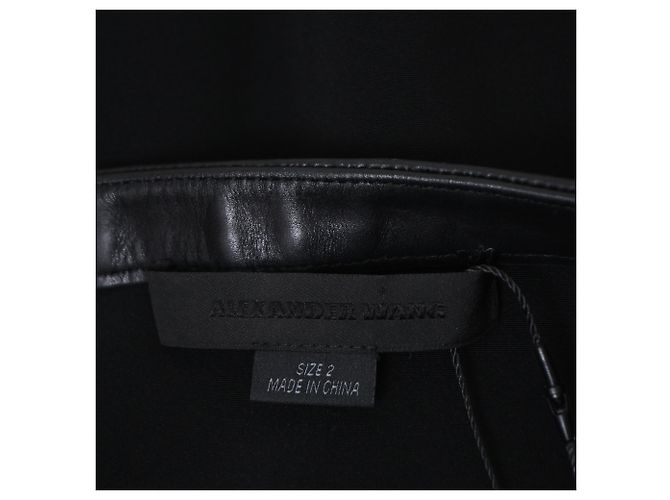 Alexander Wang Minirock aus schwarzem Polyester - Ansicht 4