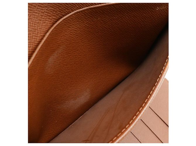 Louis Vuitton Monogram Long Wallet Brown - view 7