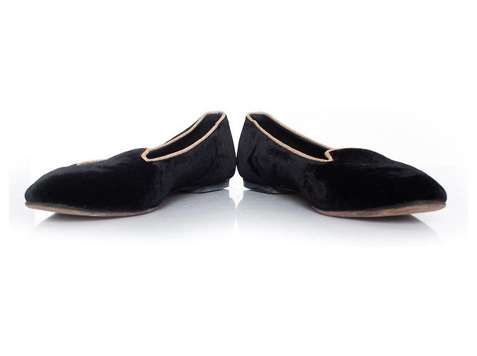 Mocassini in velluto neri Dolce & Gabbana Nero - vista 5