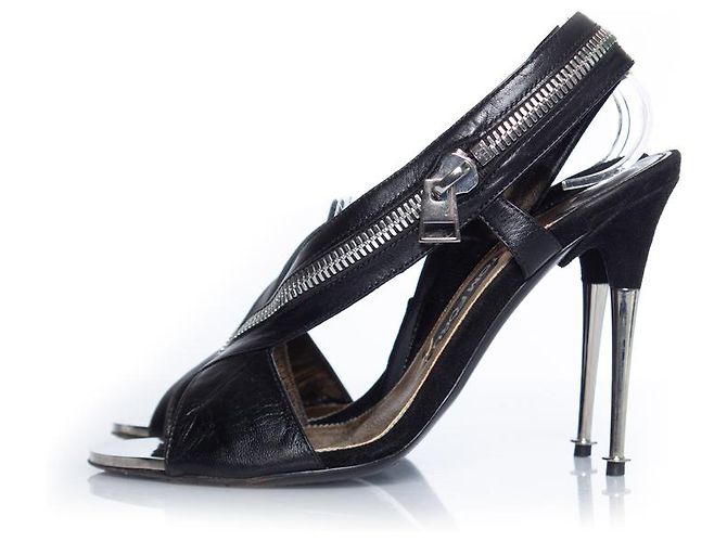 Tom Ford Leather zipper sandals - view 2