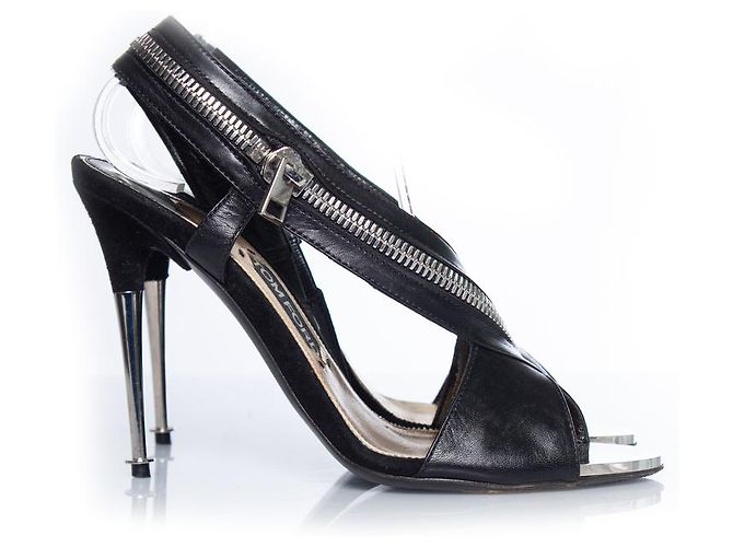 Tom Ford Leather zipper sandals - view 4