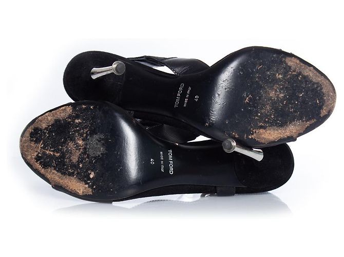Tom Ford Leather zipper sandals - view 7