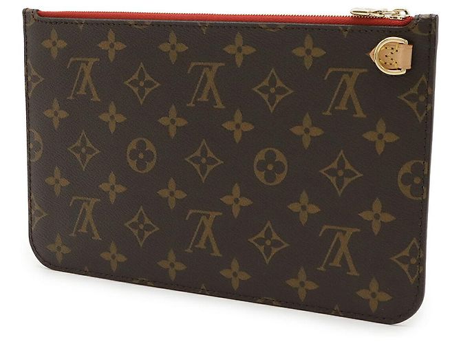 Pochette Neverfull Monogram Louis Vuitton Rosso - vista 2