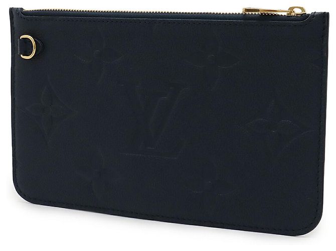 Pochette Monogram Empreinte Louis Vuitton Blu - vista 2