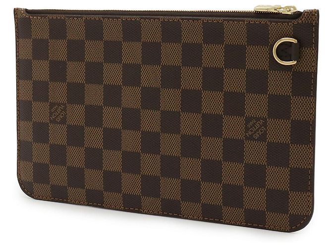 Pochette Neverfull MM Damier Louis Vuitton Marrone - vista 2