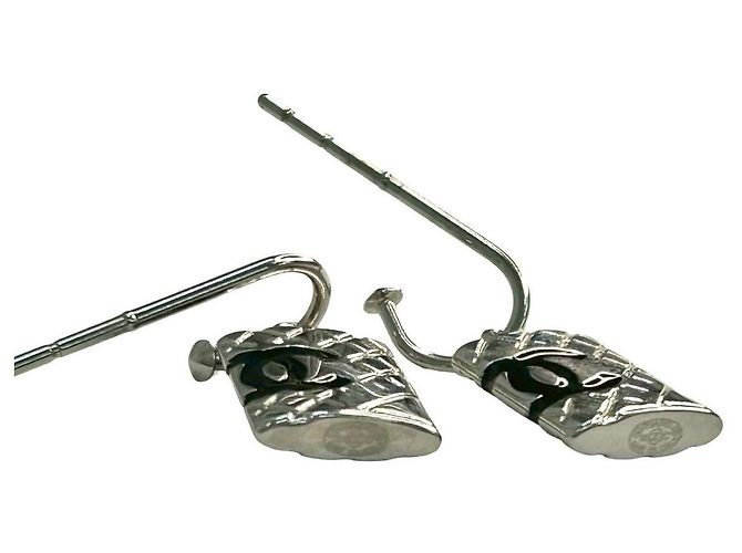 Chanel Cambon Ohrringe Silber Metallisch - Ansicht 4