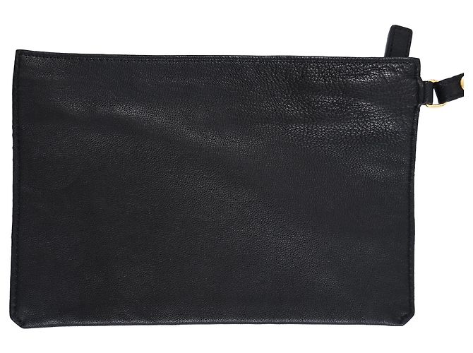 Borsa Tote Alix Grande Pieghevole in Pelle Nera di Tom Ford Nero - vista 18