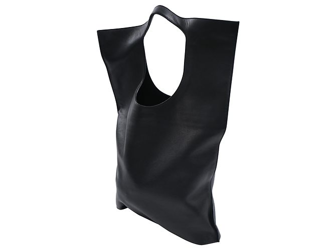 Borsa Tote Alix Grande Pieghevole in Pelle Nera di Tom Ford Nero - vista 3