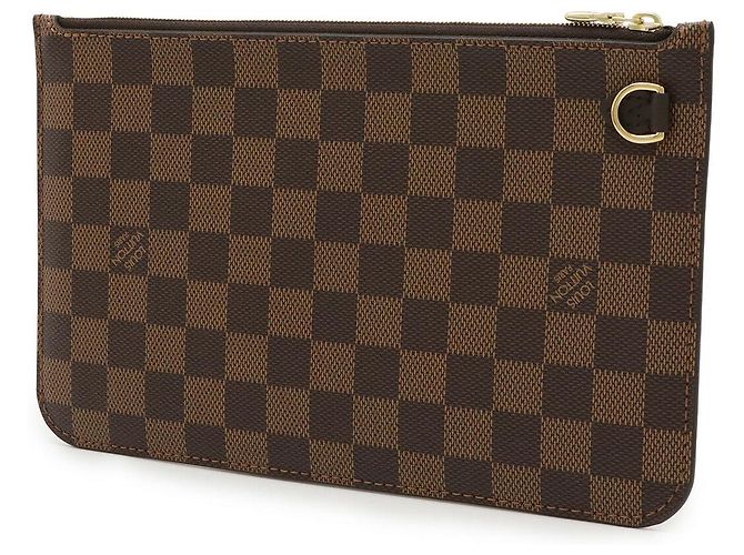 Pochette Neverfull MM Damier Louis Vuitton Marrone - vista 2