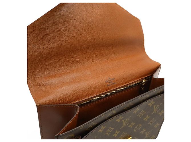 Borsa Monceau 28 Monogramma Louis Vuitton Marrone - vista 5