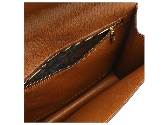 Borsa Monceau 28 Monogramma Louis Vuitton Marrone - vista 7