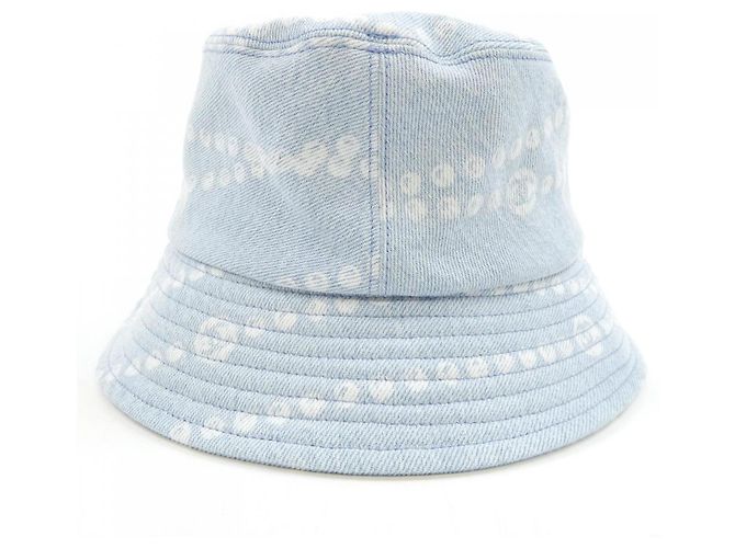 Chanel Hat Cotton Hat Blue - view 4