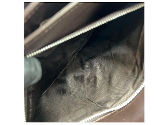 Céline Borsa a spalla in pelle CELINE Carriage in marrone - vista 10