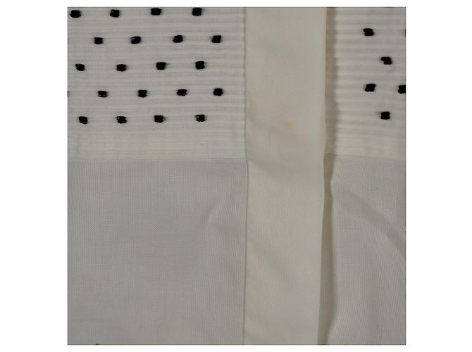 Valentino Garavani Camisa de botones con puntos Valentino en algodón blanco - vista 8