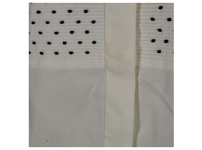 Valentino Garavani Camisa de botones con puntos Valentino en algodón blanco - vista 9