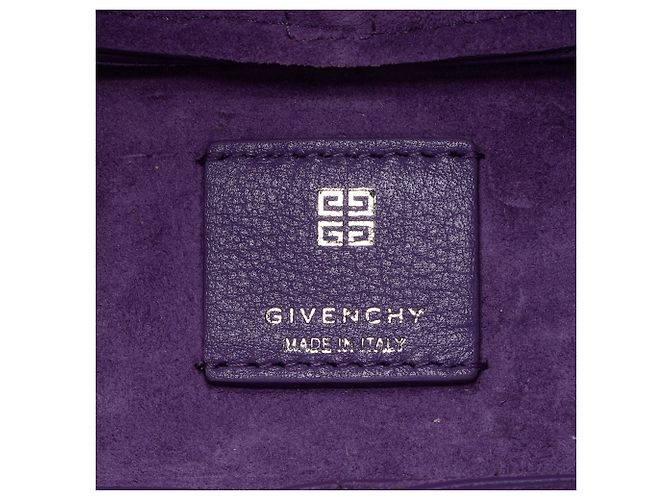 Givenchy Mini G Hobo aus Kalbsleder Lila - Ansicht 7