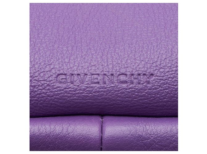 Givenchy Mini G Hobo aus Kalbsleder Lila - Ansicht 8