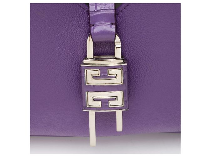Givenchy Mini G Hobo aus Kalbsleder Lila - Ansicht 9