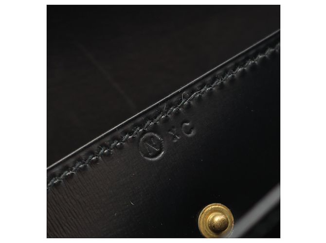Borsa a mano Piano Hermès in pelle nera Nero - vista 10