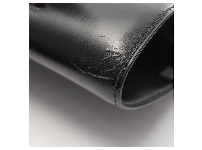 Borsa a mano Piano Hermès in pelle nera Nero - vista 3