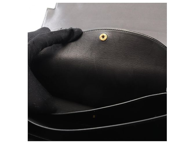 Borsa a mano Piano Hermès in pelle nera Nero - vista 4