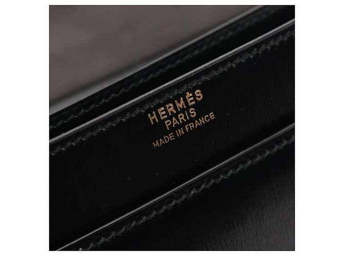 Borsa a mano Piano Hermès in pelle nera Nero - vista 7