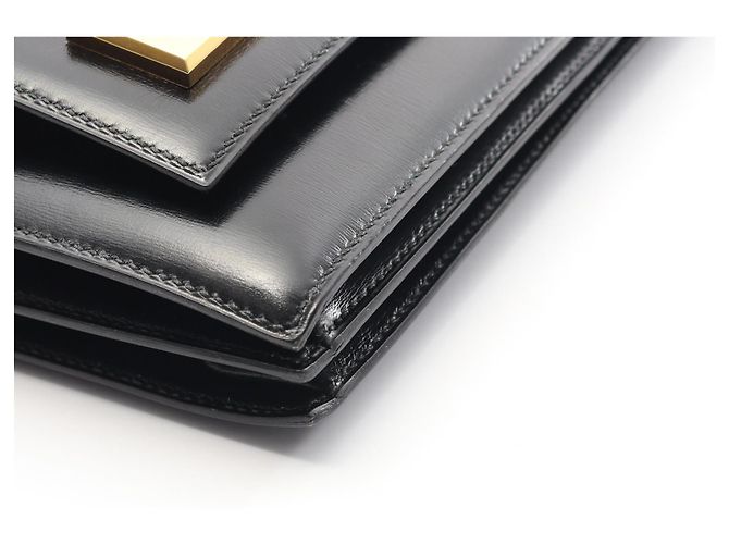 Borsa a mano Piano Hermès in pelle nera Nero - vista 9