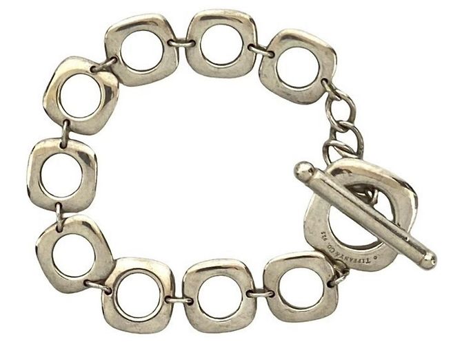 Tiffany & Co Pulsera de plata esterlina Tiffany Square Cushion - vista 3