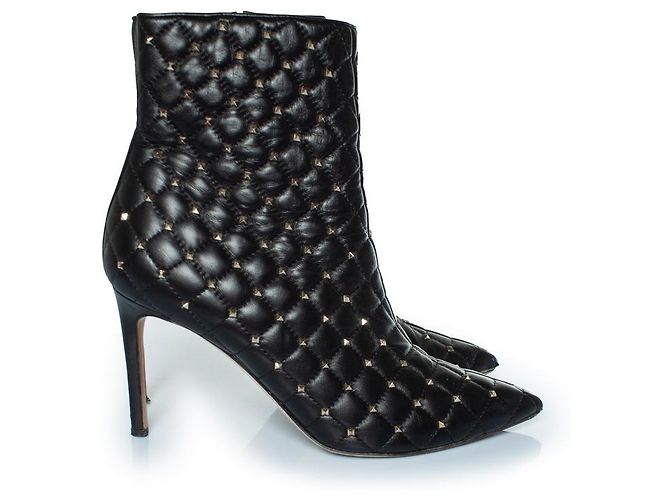 Valentino Garavani rockstud spike ankle boots Black - view 6